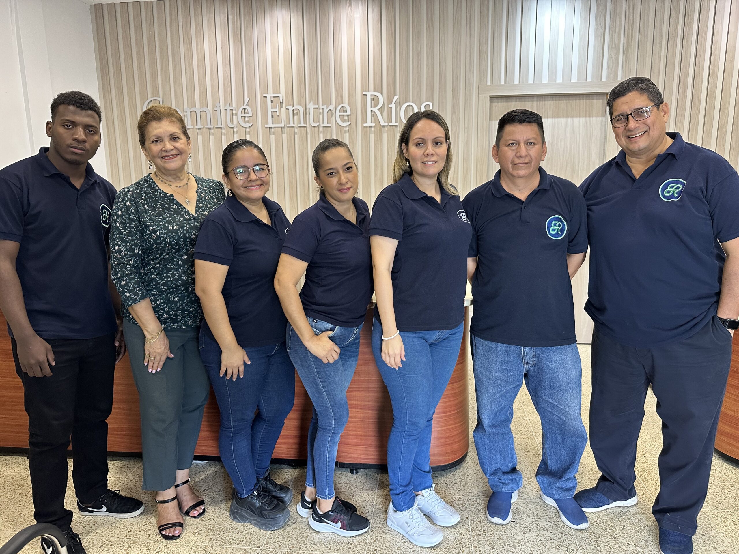 Equipo administrativo de Urbanización Entre Ríos